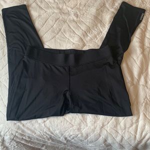 Reebok Speedwick black full length workout pants